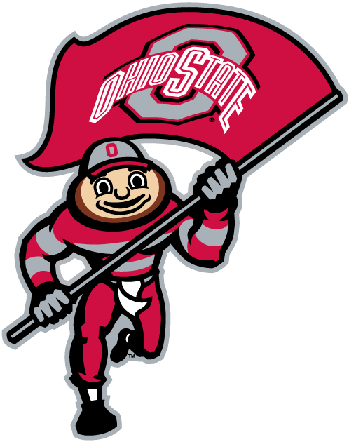 Ohio State Buckeyes 2003-Pres Mascot Logo v10 iron on transfers for fabric